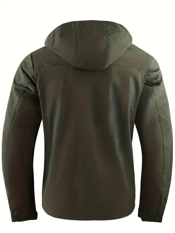Men's Large Pockets Jacket | Hooded