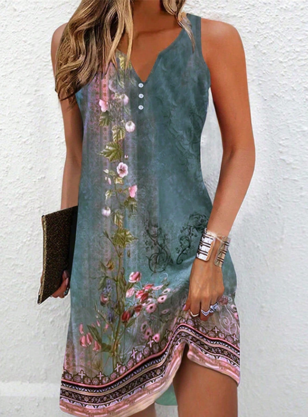Soft Sleeveless Mini Dress for Women | Casual Comfortable Style