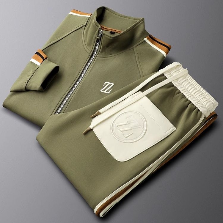 Men's 2 Piece Set Tracksuits | Zip Up