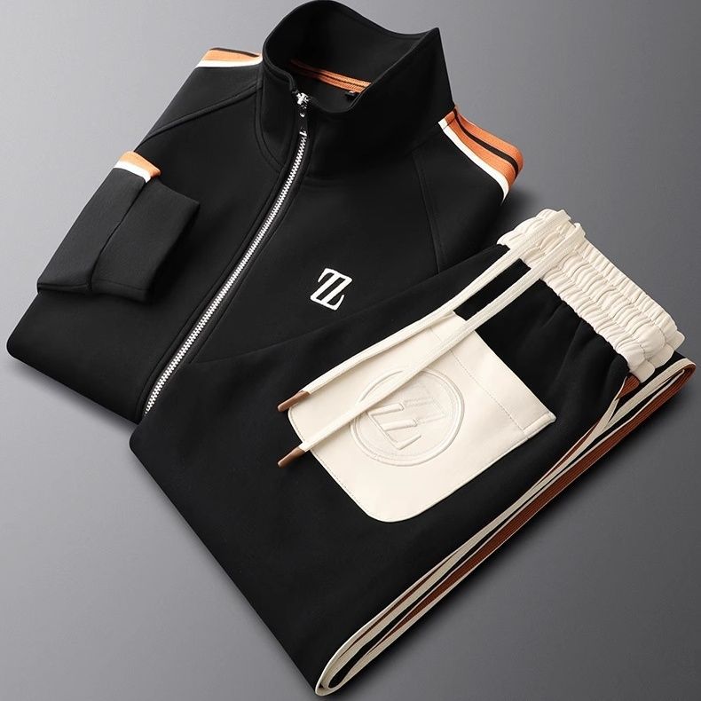Men's 2 Piece Set Tracksuits | Zip Up