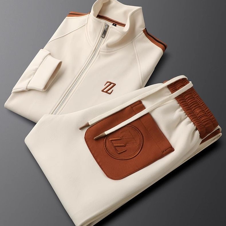 Men's 2 Piece Set Tracksuits | Zip Up