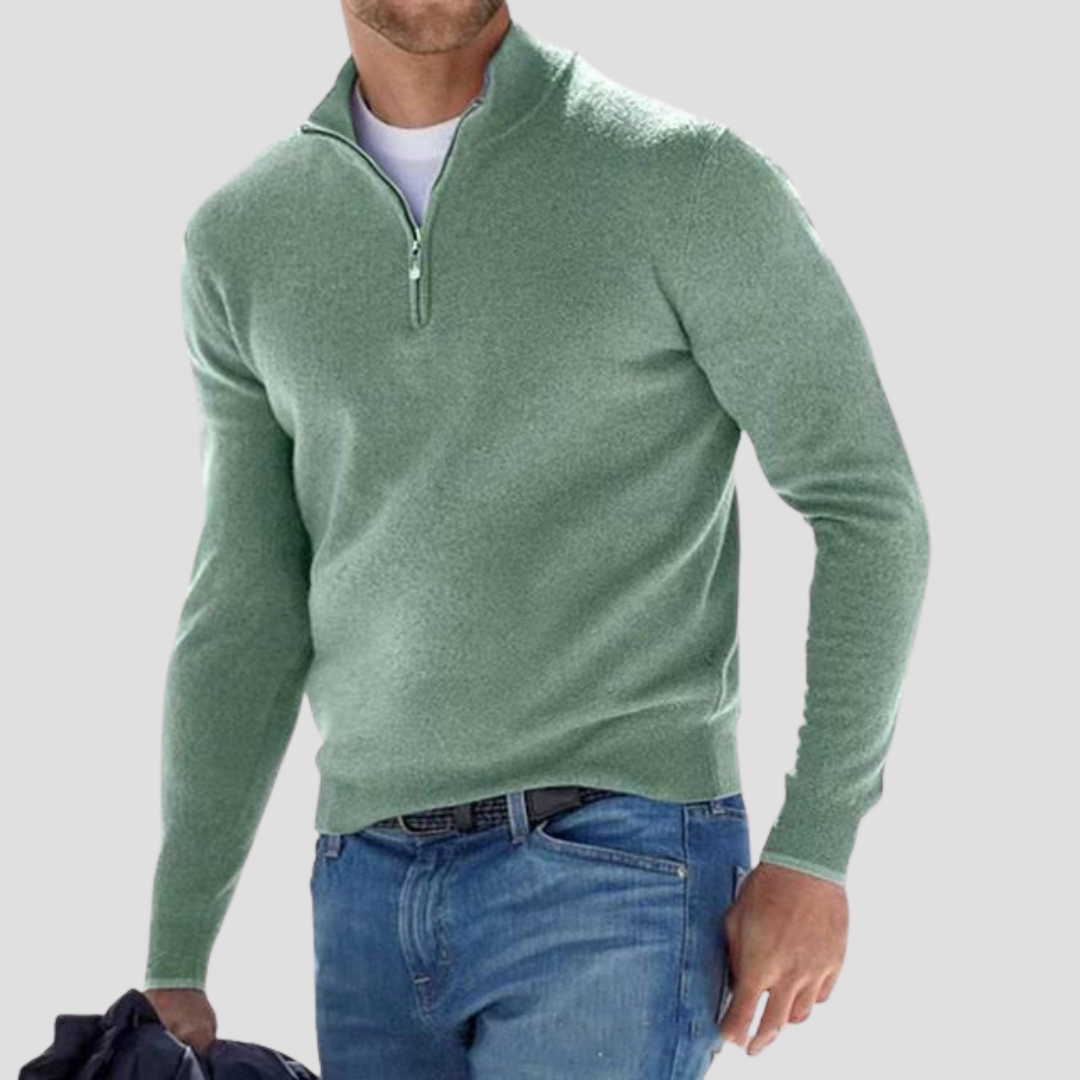 Men's Half Zip Jumper | Leisure