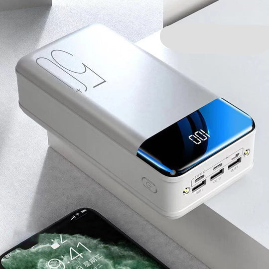 50,000 mAh Power Bank | Ultra-Fast Charging | Compatible with Laptops, Tablets & Smartphones | Compact & Highly Powerful