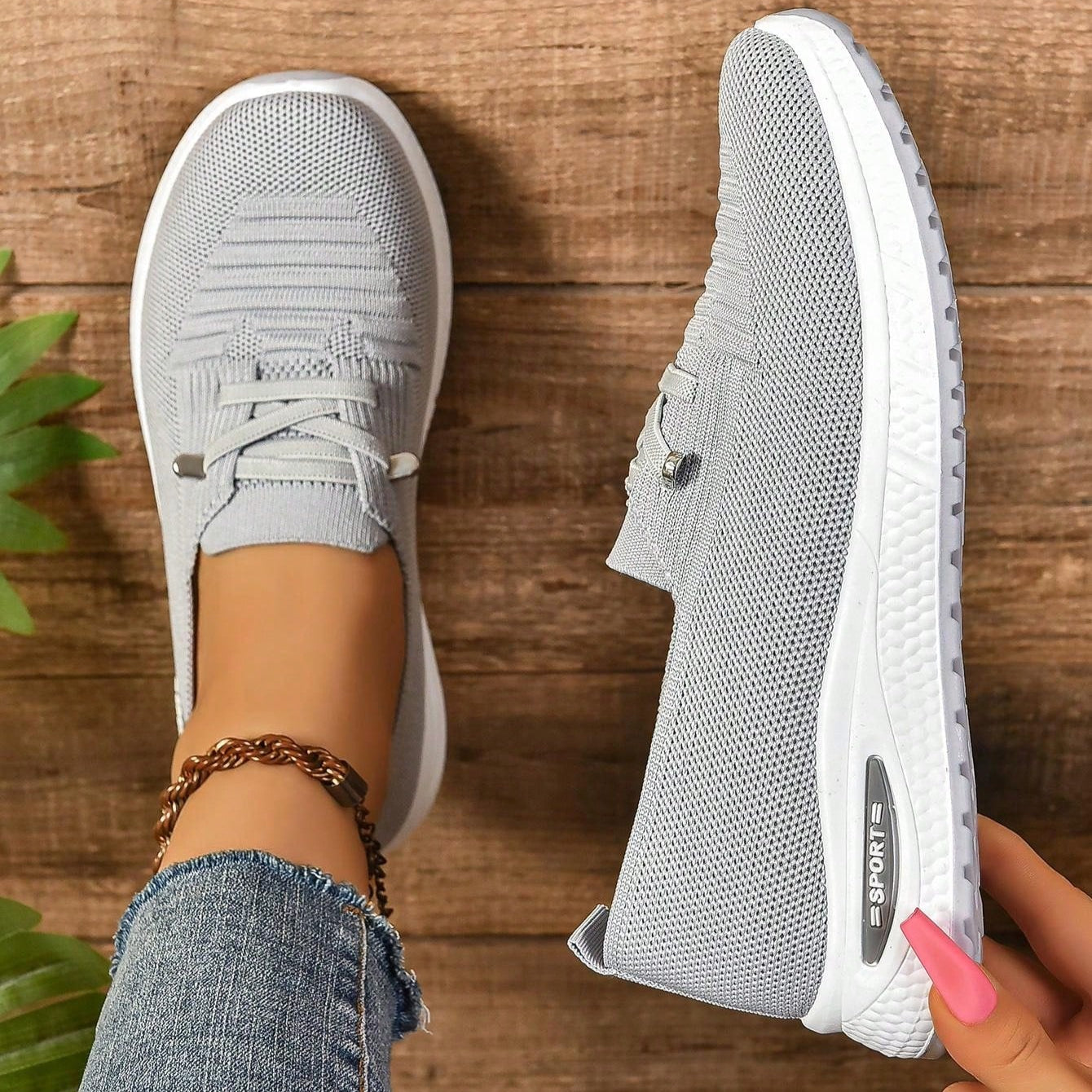 Women's Comfort Trainers | Thick Sole