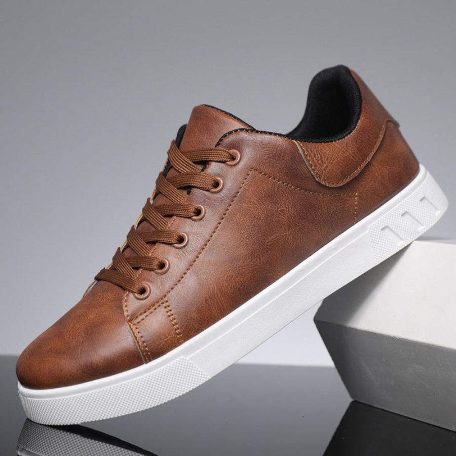 Men's Leather Trainers | Stylish