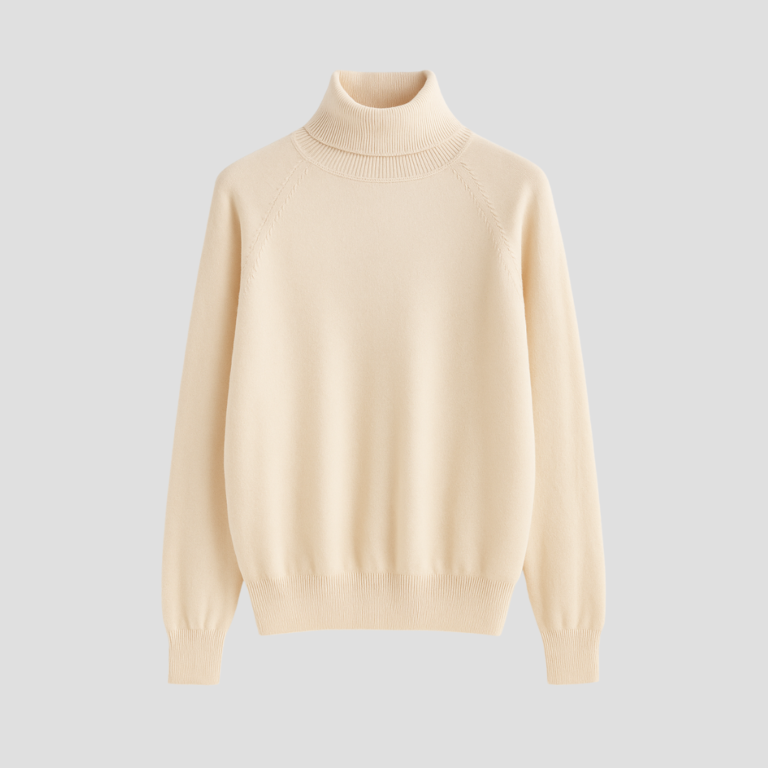 Women's Turtleneck Sweater | Slimming