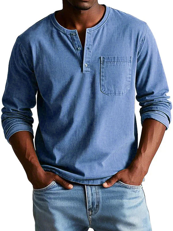 Men's Breasted Shirt | Long Sleeve