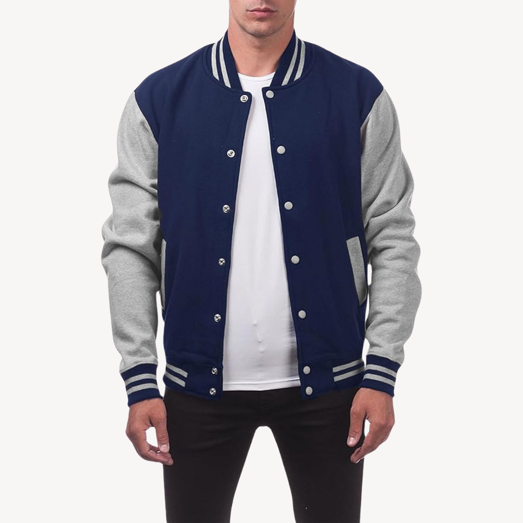 Men's Baseball Jacket | Buttons