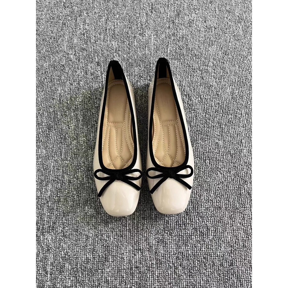 Patent Leather Ballerinas for Women - Eva