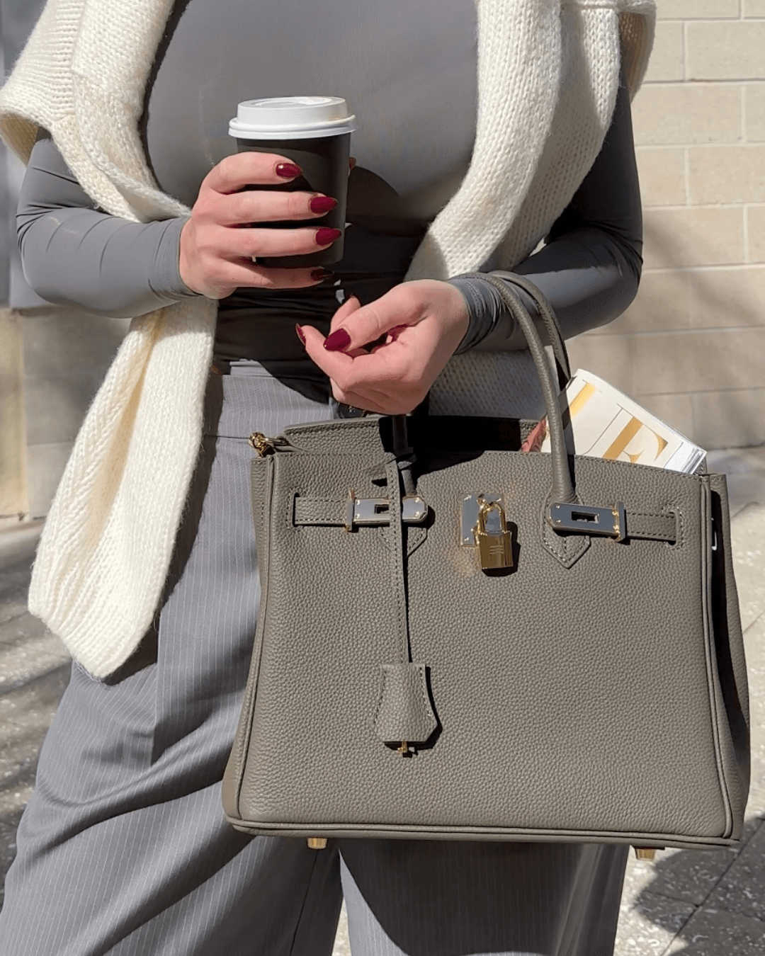 Women's Leather Handbag | Large