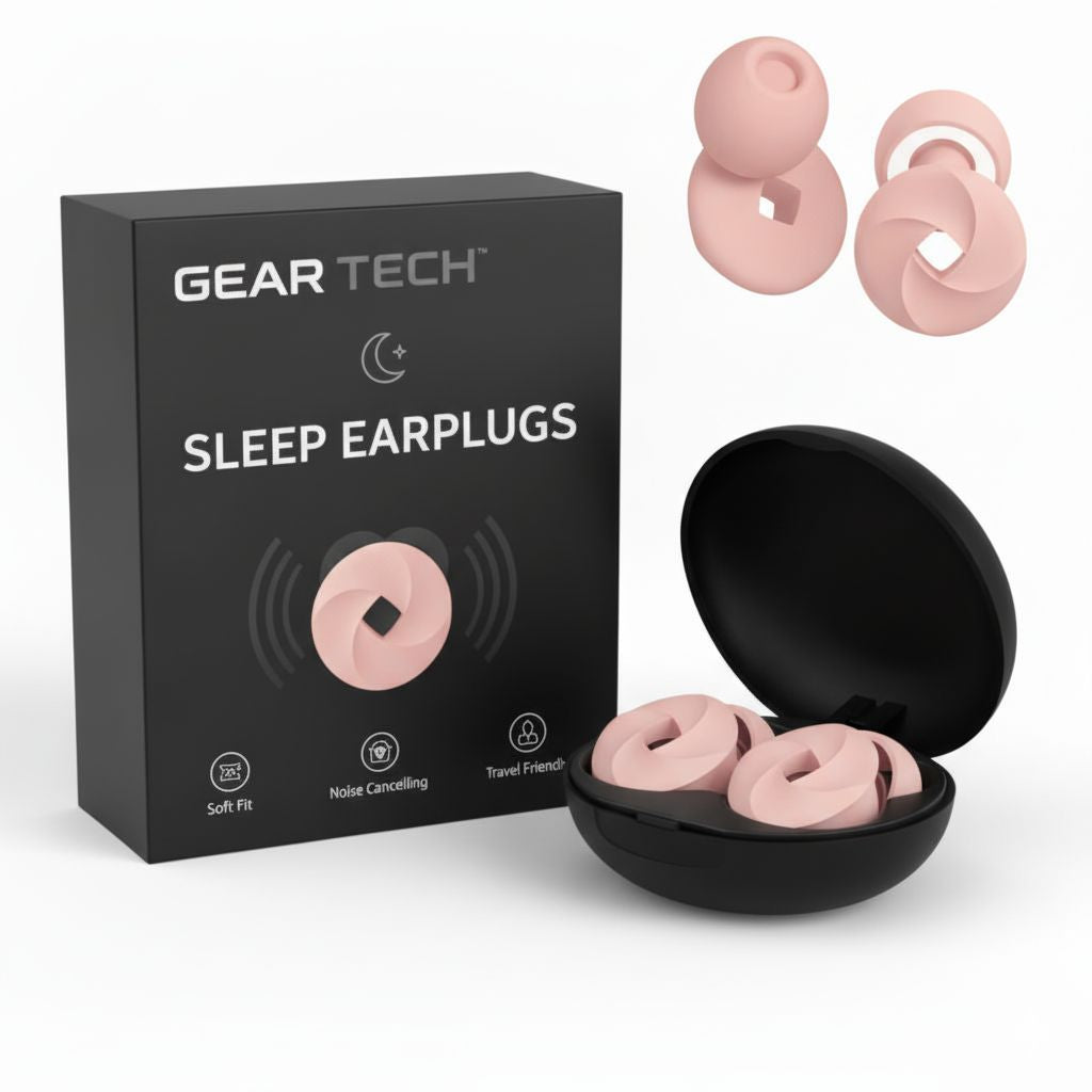 Sleep Ear Plugs with 33 dB Noise Reduction for All-Night Comfort