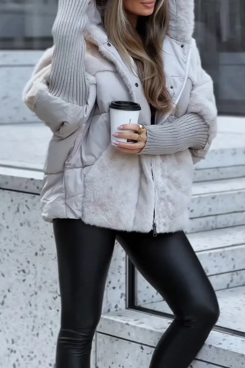 Women's Bomber Puffer Jacket | Lightweight