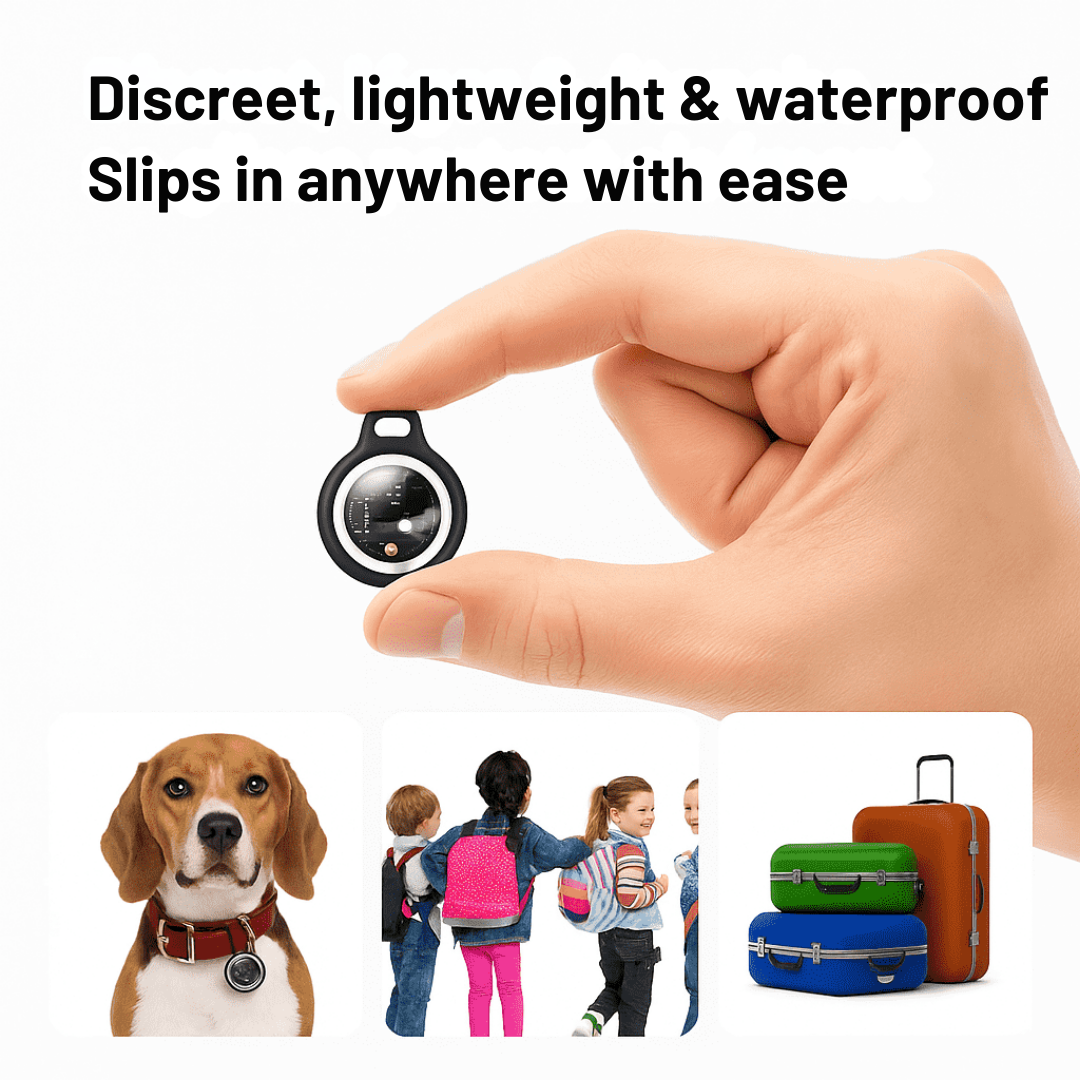 Waterproof Real-Time GPS Tracker for Seniors with No Subscription Fees