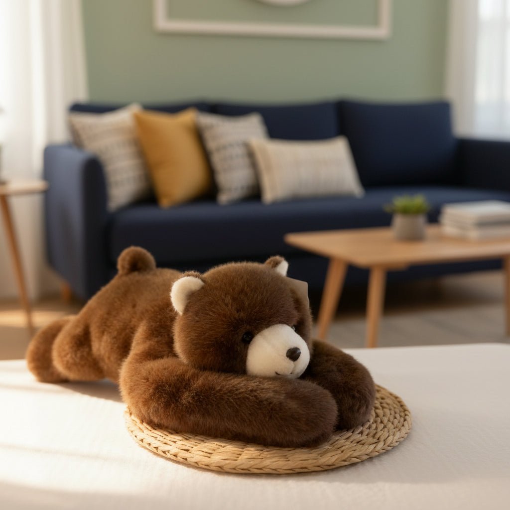 Ultra-Soft Faux Fur Stress-Relieving Cuddle Companion