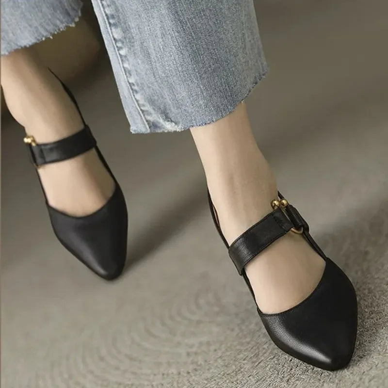 Women's One-strap Heels | Thick