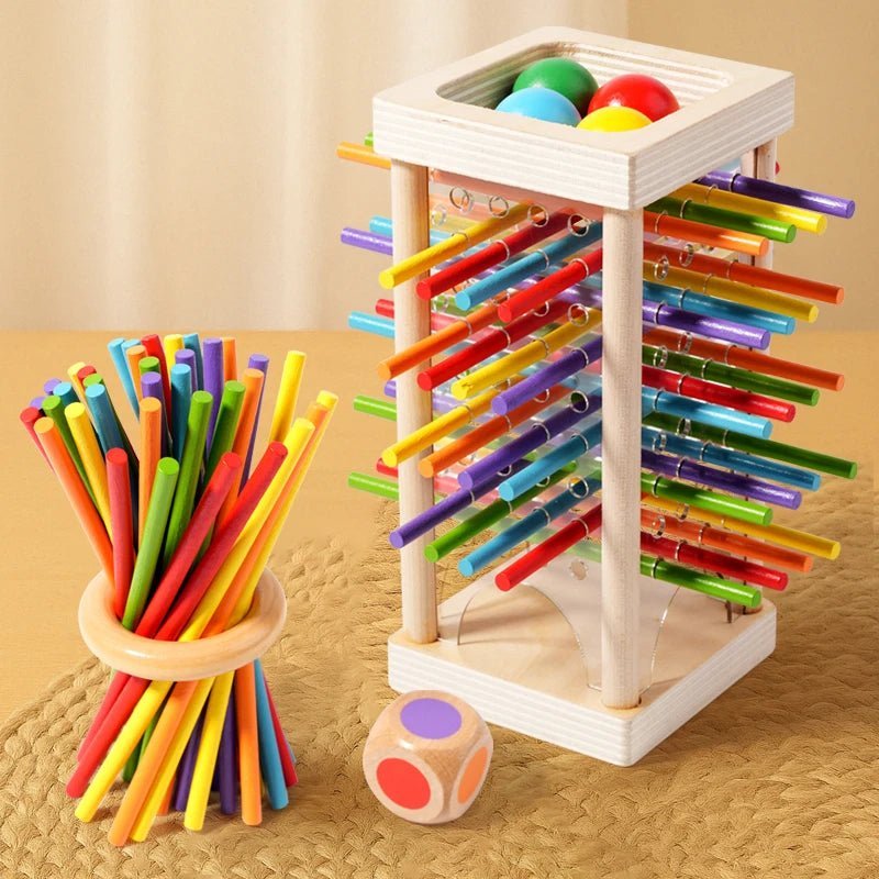 Montessori Counting Sticks Set for Cognitive Growth and Coordination