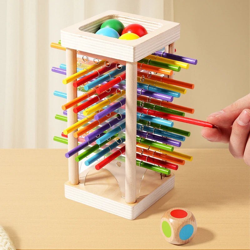 Montessori Counting Sticks Set for Cognitive Growth and Coordination