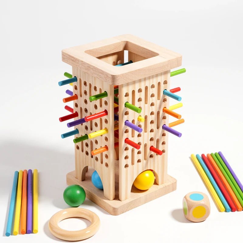 Montessori Counting Sticks Set for Cognitive Growth and Coordination
