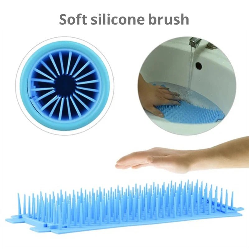 Automatic Paw Cleaning Cup with Soft Bristles