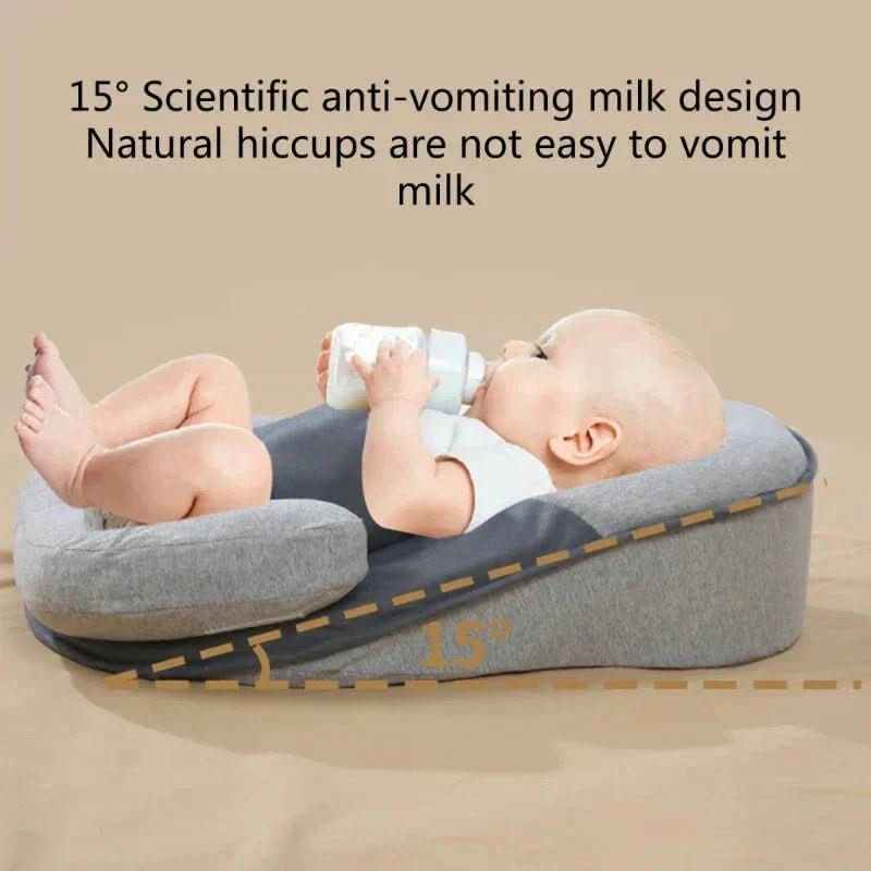 Ergonomic Baby Pillow with Incline for Comfort