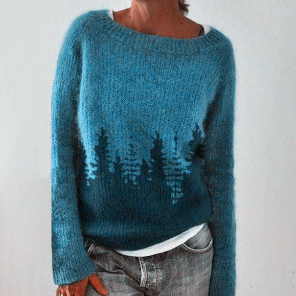 Women's Patterned Sweater | Knit