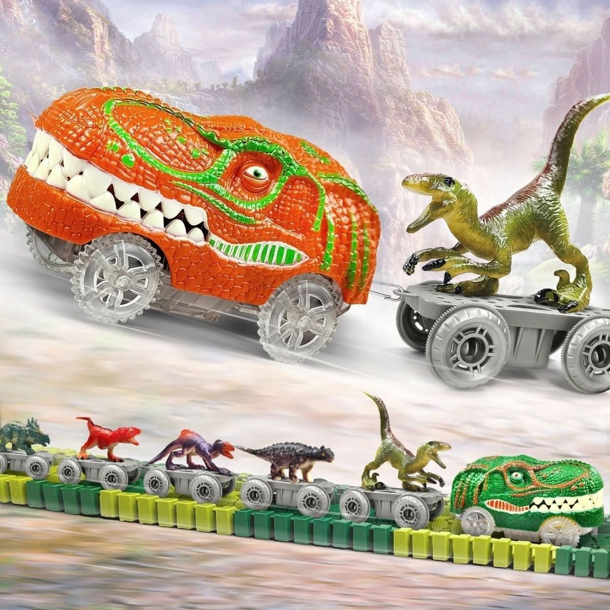 Express Train – Dinosaur Adventure for Creative Play