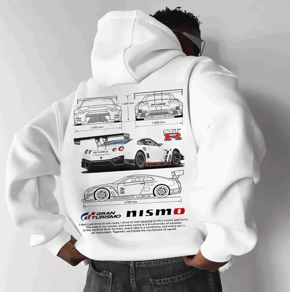 Men's Racing Hoodie | Graphic Print