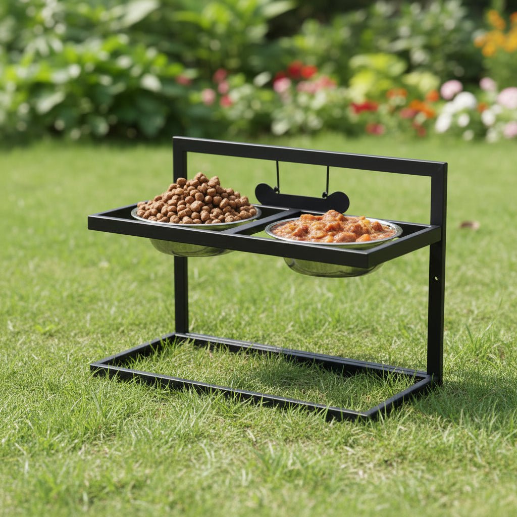 Ergonomic Feeding Station for Promoting Healthy Posture in Large Dogs