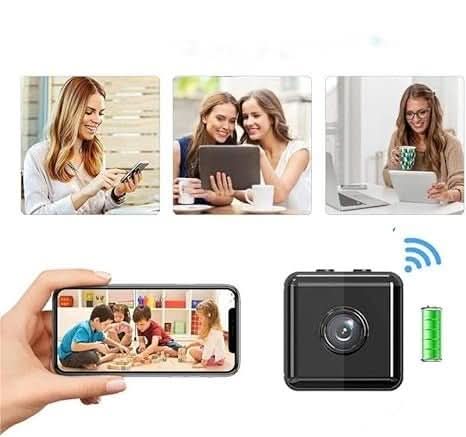 1080P Mini Security Camera with Motion Detection and App Control