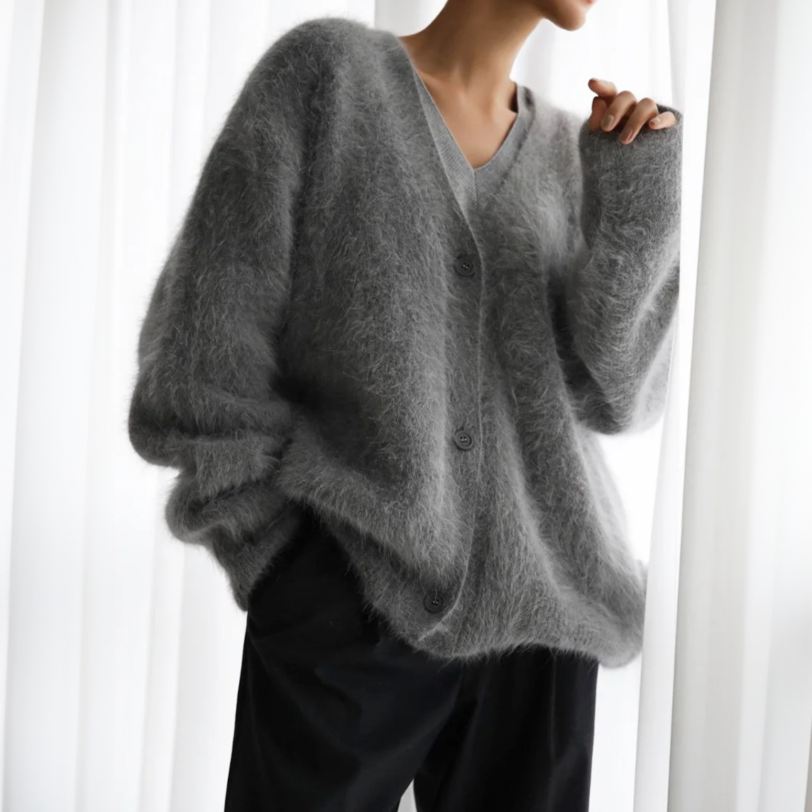 Women's Loose Cardigan | Knitting