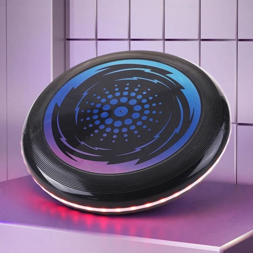 LED Glowing Frisbee for Night Games & Outdoor Fun