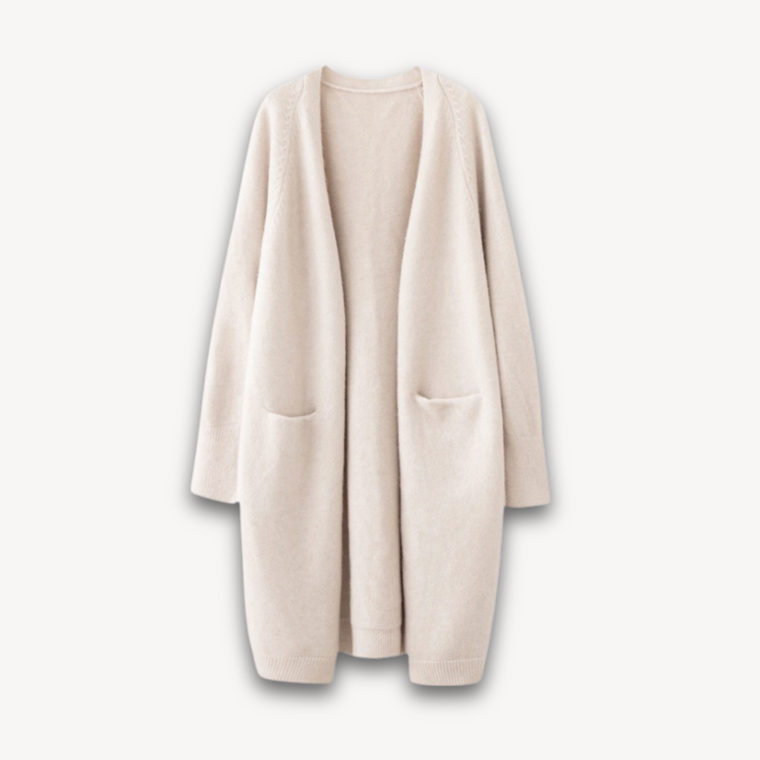 Women's Soft Knitting Cardigan | Long