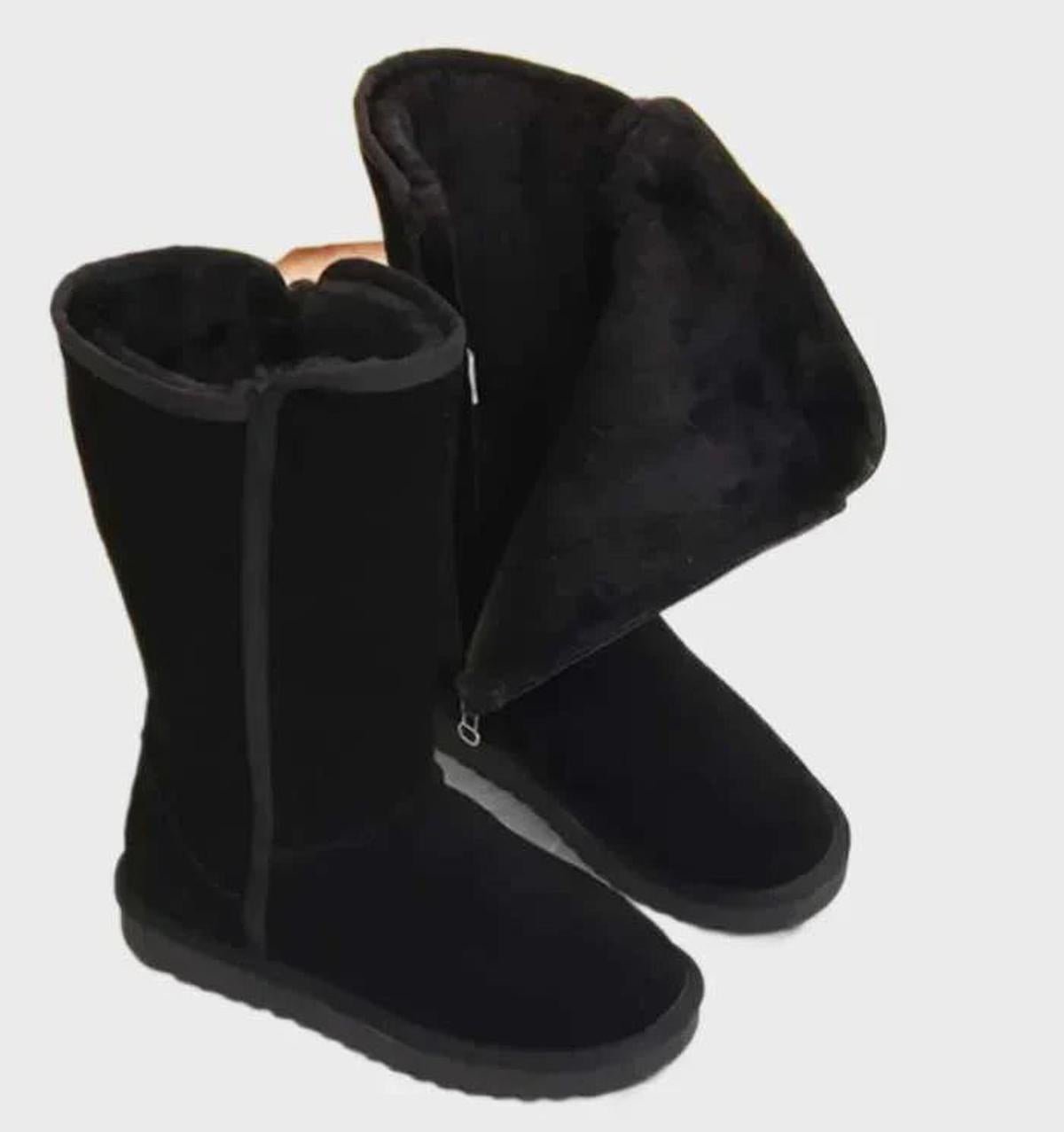 Women's Knee High Snow Boots | Suede