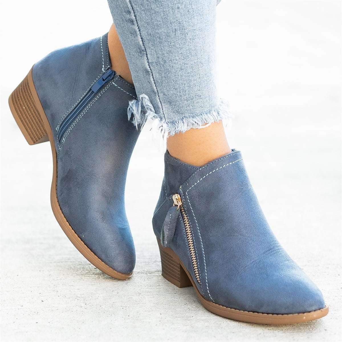 Women's Winter Ankle Boots | Suede