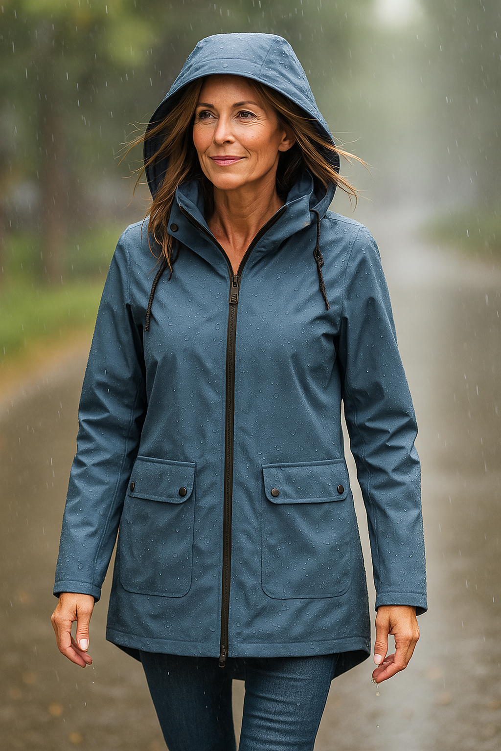 Women's Waterproof Jacket | Hooded