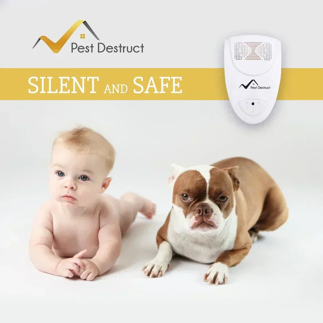 Ultrasonic Bed Bug Repellent - Eliminate Bed Bugs in 48 Hours