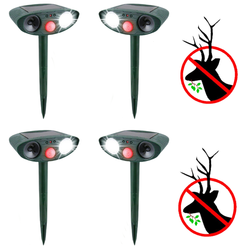 Ultrasonic Deer Deterrent - Eliminate Deer in 48 Hours