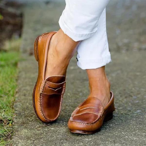 Women's Leather Loafers | Moccasin Style