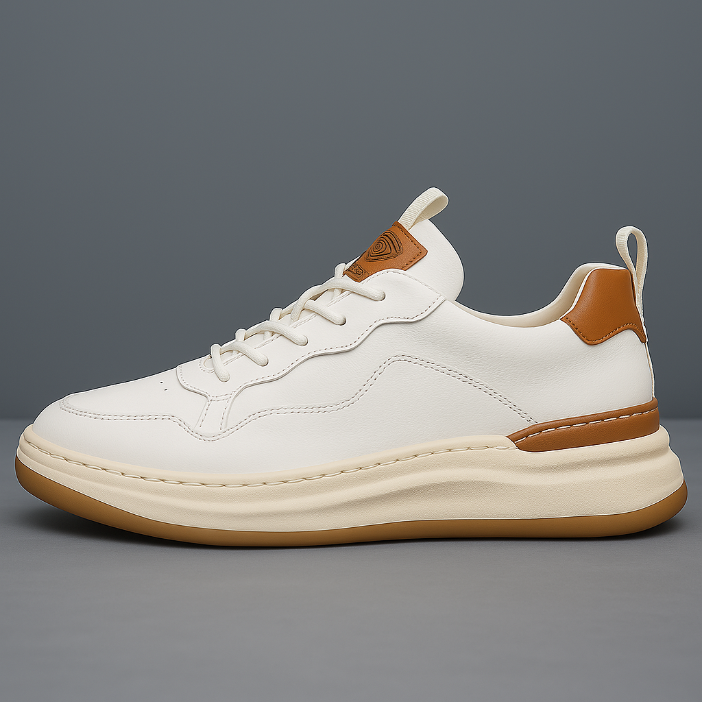 Men's Leather Trainers | Leisure