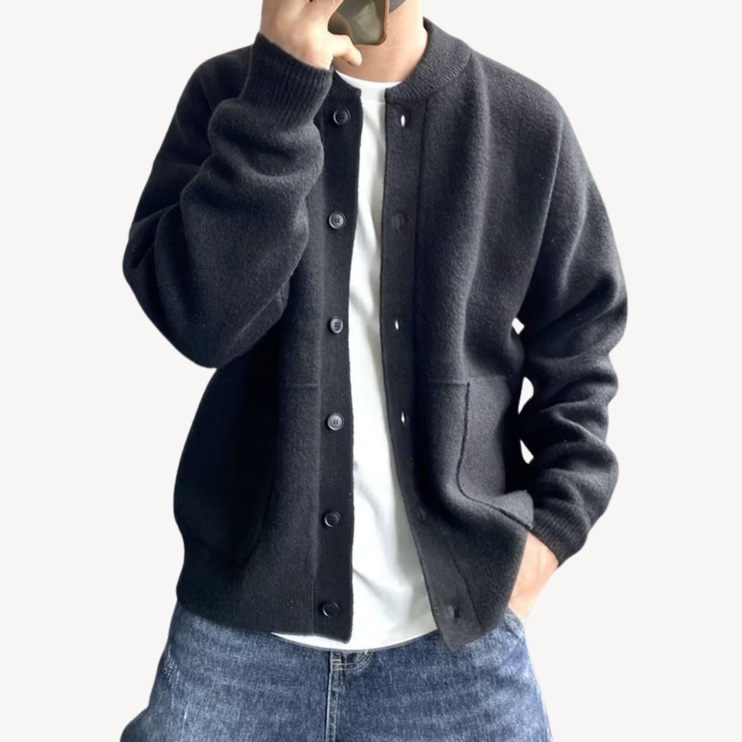 Men's Button-Up Cardigan | Simplicity