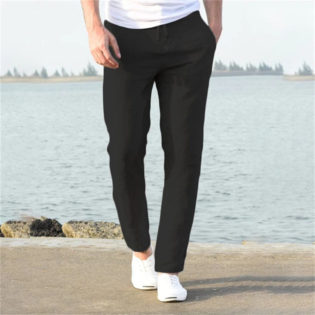 Men's Linen Pants | Slim