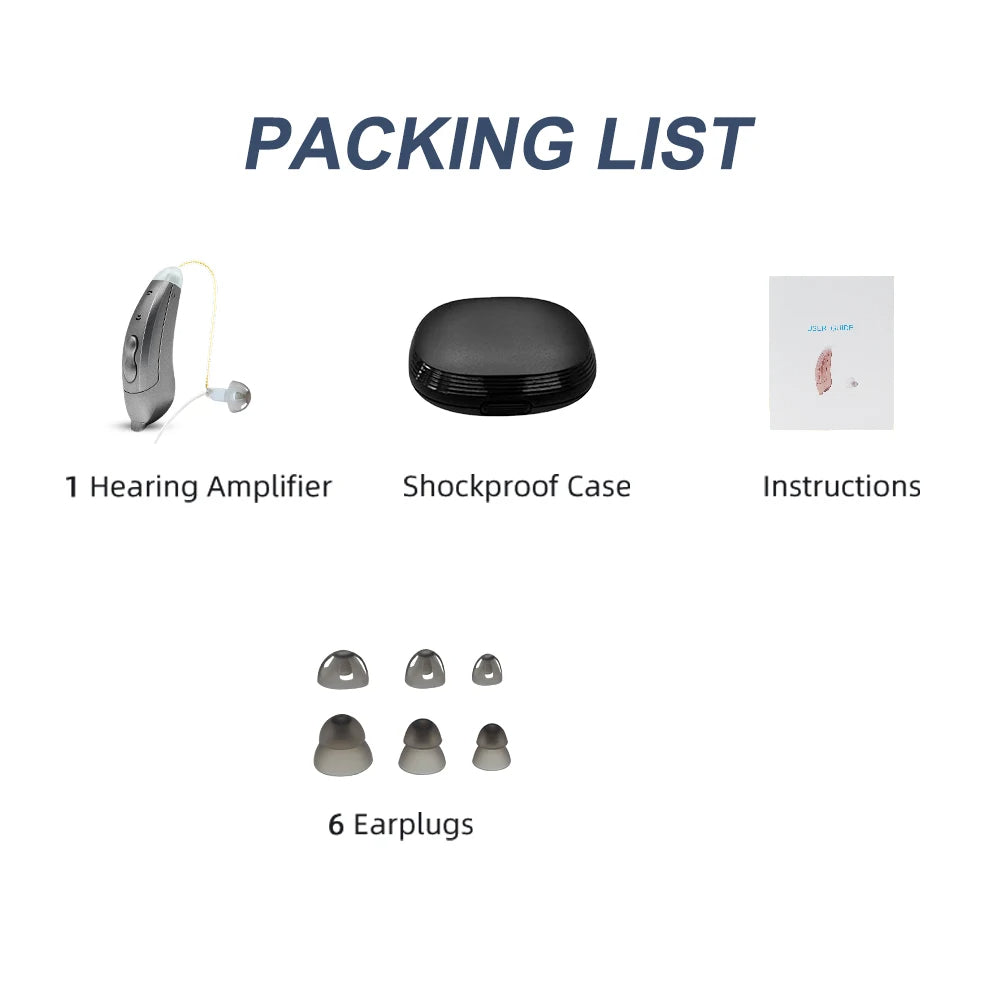 Invisible BTE Hearing Aids with App Control