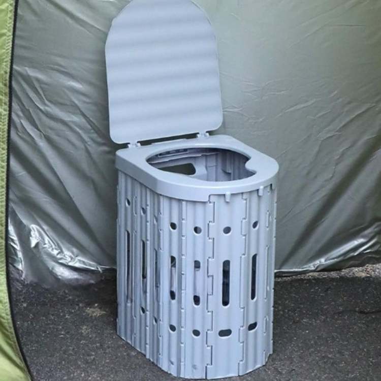 Premium Folding Toilet for Convenient Use