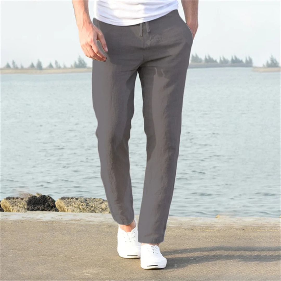 Men's Linen Pants | Slim