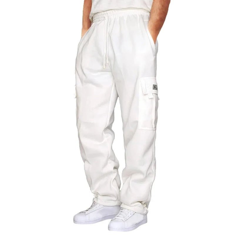 Men's Large Pockets Cargo Trousers | Loose