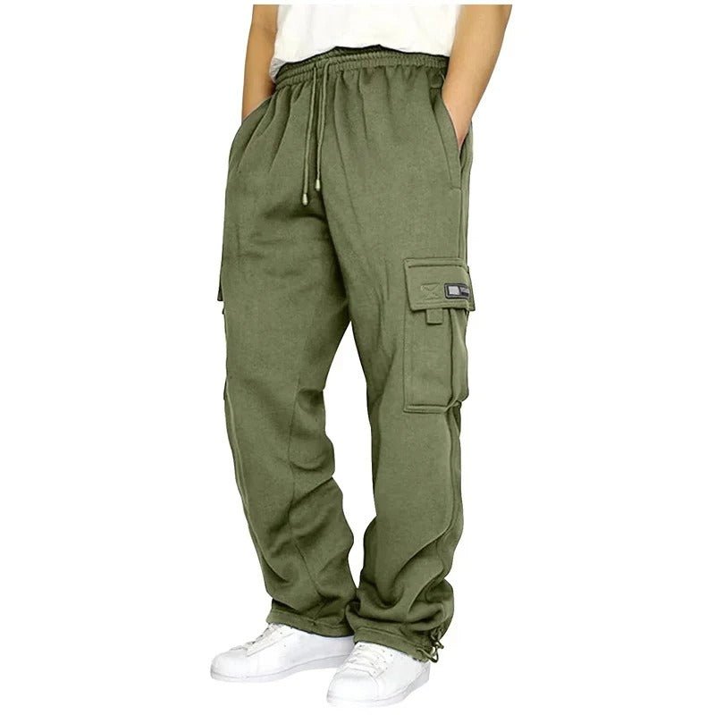 Men's Large Pockets Cargo Trousers | Loose