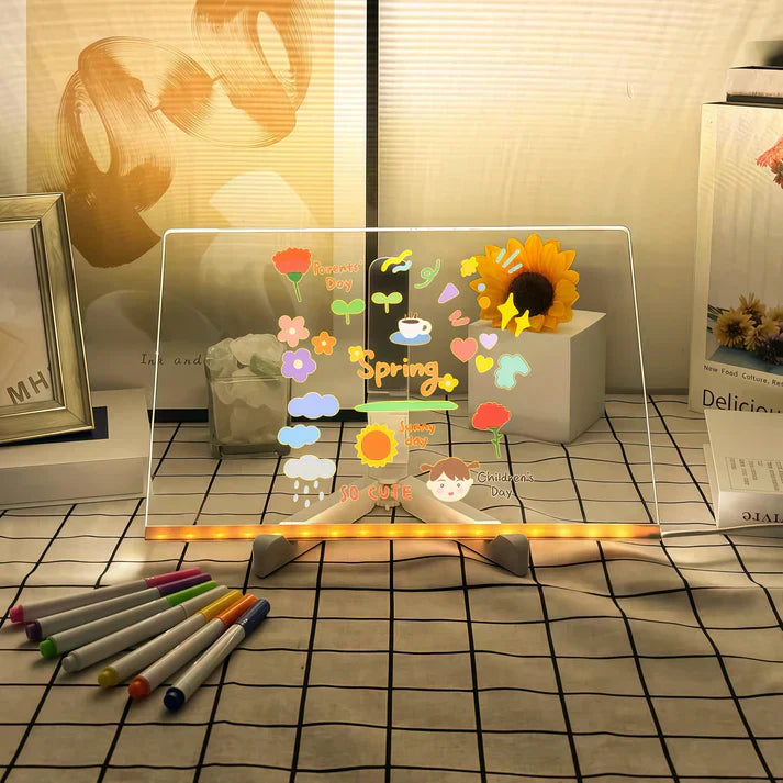 Children's Toy | LED Writing and Drawing Board