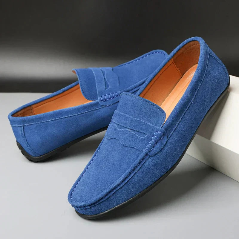 Men's Suede Loafers | One-Step