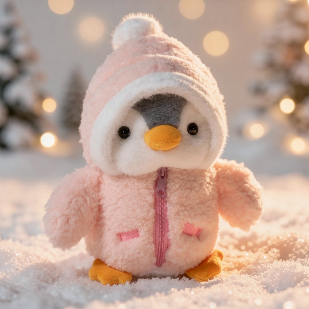Cute Penguin Plush Toy | Adorable Stuffed Animal for Kids and Infants