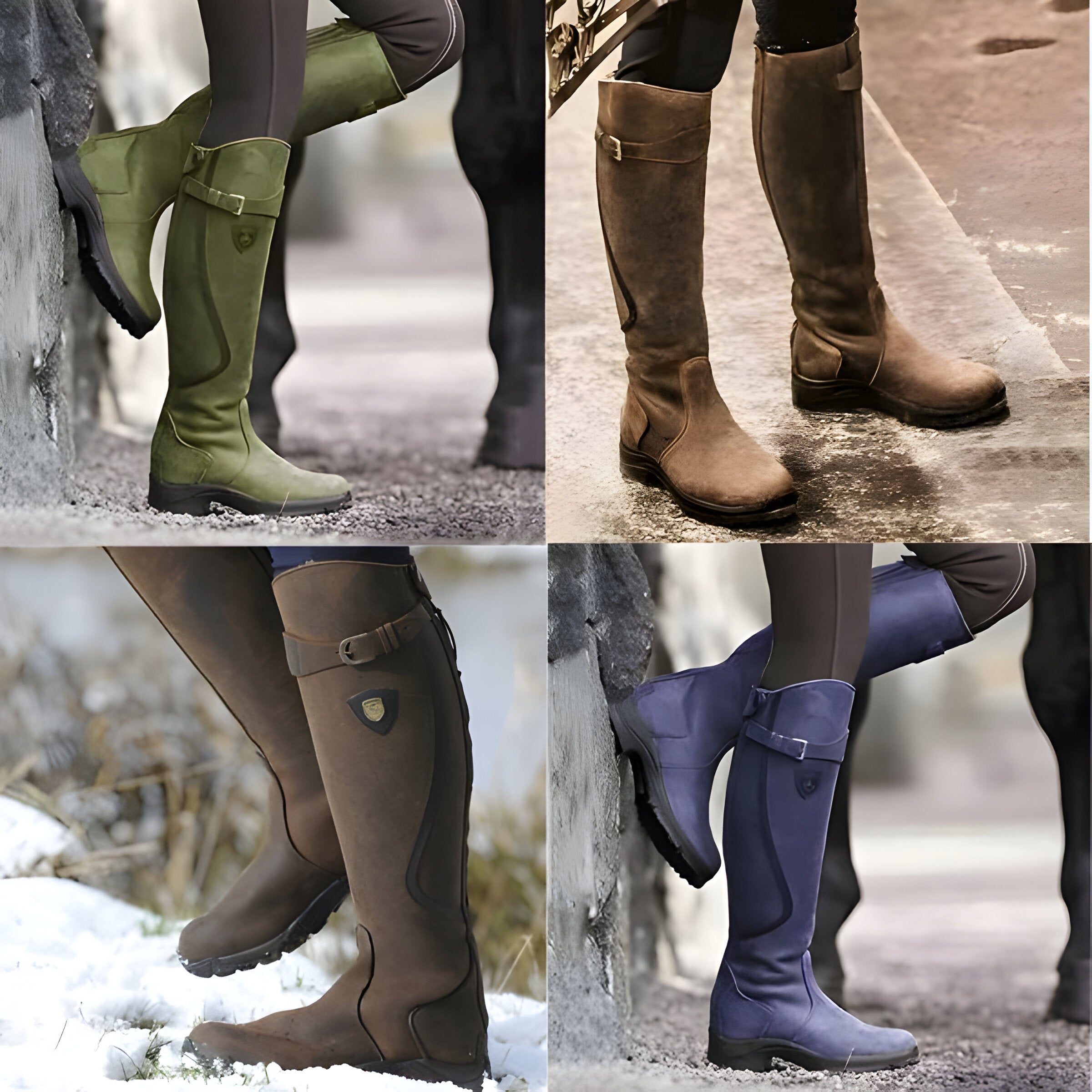 Women's Waterproof Knee High Boots | Flat